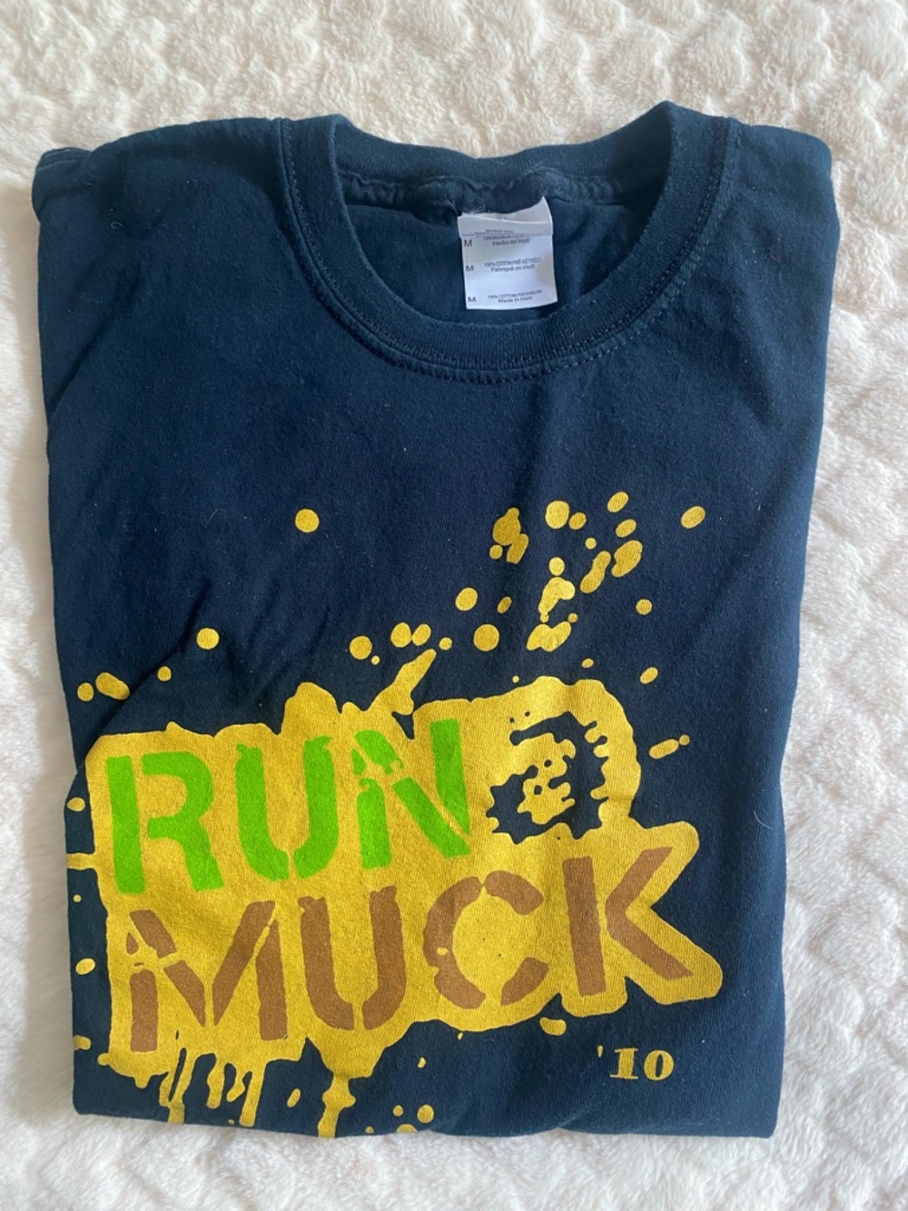 Gildan Run Muck Blue Tee ‘10